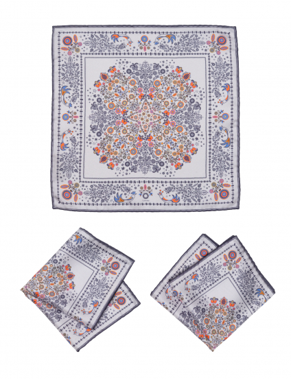 Картинка Шовкова хустина паше «Слобожанщина. Ранкова роса»